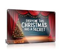Everyone This Christmas Has A Secret. Decorazione rustica - Cool Wall Decor Decor Hanging Wall Decor (30 x 40 cm)