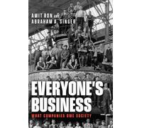 Amit Ron Abraham A. Singer Everyone's Business (Tascabile)