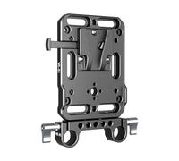 Everyshot Zgcine Vr-Kit 1 Piastra Per Batteria A Montaggio A V Con Morsetto A Bordo Doppio Da 15 Mm