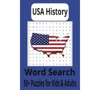 Everything About USA History Word Search Puzzle Book: Word Searches with Easy to Read Print about USA History and more | 6x9 inches, 110 pages | 50+ ... Gift for Holidays, Vacations and Free time