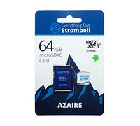 Everything But Stromboli - Scheda di memoria MicroSD Azaire da 64 GB per Samsung Galaxy Phone Funziona con scheda micro SDXC A10s, A30s, A20s, A71, A01, A11, Speed Class 10 U3 UHS-1