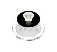 Everything Done in the Dark Luke 8 17 Design ispiratore PopSockets PopGrip per MagSafe