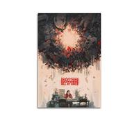 Everything Everywhere All at Once - Poster estetico da parete su tela, decorazione vintage per soggiorno, camera da letto, 20 x 30 cm, senza cornice