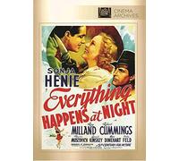 Everything Happens At Night DVD (1939) Sonja Henie ,Ray Milland,Robert Cummings