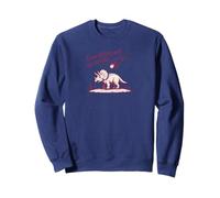 Everything Is Alright Dinosaur Asteroid Chaos Graphic Retro Felpa