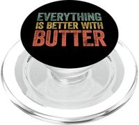 Everything Is Better With Butter PopSockets PopGrip per MagSafe