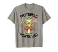 Everything Is Figureoutable Frog Wildlife Maglietta