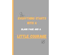 Everything starts with a blank page and little courage: The perfect companion for organising your thoughts, goals, and tasks!