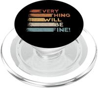 Everything Will Be Fine! Stile retrò Tutto andrà bene PopSockets PopGrip per MagSafe