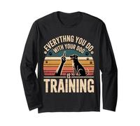 Everything You Do with Your Dog Is Training Maglia a Manica