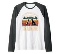 Everything You Do with Your Dog Is Training Maglia con Maniche Raglan