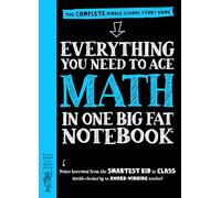 Workman Publish Everything You Need to Ace Math in One Big Fat Noteb (Tascabile)