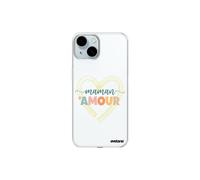 EVETANE Coque 360 compatibile iPhone 15 - Modello: Mammina d'amore