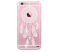 Evetane Cover compatibile con iPhone 6 Plus / 6S Plus morbida in silicone resistente, ultra sottile, sottile, con motivo alla moda, colore: bianco