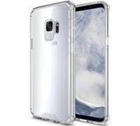 Evetane Cover Compatibile con Samsung Galaxy S9 Plus Silicone Angoli antiurto Solido Protezione completa Resistente Trasparente