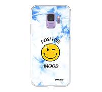 Evetane Cover posteriore compatibile con Samsung Galaxy S9 360, resistente, sottile, resistente, resistente, resistente, cover trasparente, con motivo decorativo alla moda