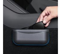 EVFITUS Tesla Model Y 3 supporto per occhiali da sole console centrale organizer vassoio portaoggetti chiavi porta monete in silicone gancio floccaggio per Tesla Model 3