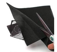 EVG Filtro in schiuma antipolvere per computer PC, spessore 3 mm, 25 cm x 25 cm (625 cm²)