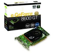 eVGA e-GeForce 8600 GT - Scheda grafica PCI-Express da 256 MB