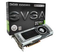 EVGA GeForce GTX 780 Ti, 3GB, 3072MB, GDDR5 384bit, Dual-Link DVI-I, DVI-D, HDMI,DP, SLI Ready scheda grafica (03G-P4-2881-KR) 03G-P4-2881-KR