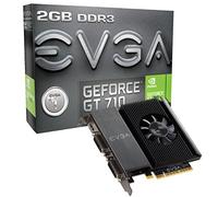 EVGA GT 710 1 GB DDR3 64bit Black 2 Go