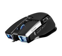 EVGA Mouse da gioco X17, cablato, nero, personalizzabile, 16.000 DPI, 5 profili, 10 pulsanti, ergonomico, 903-W1-17BK-KR