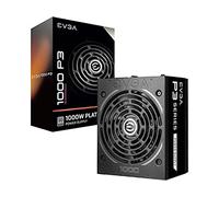 EVGA Supernova 1000 P3, 80 Plus Platinum 1000 W, Fully Modular, Eco Mode with FDB Fan, Includes Power ON Self Tester, Compact 180 mm Size, Power Supply 220-P3-1000-X1