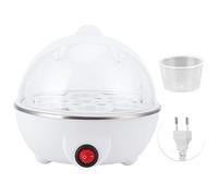EVGATSAUTO - Bollitore elettrico per uova, mini cuociuova multifunzionale, vaporizzatore, bracconiere per cucina, espositore per uova, cuociuova (spina UE 220 V)