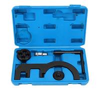 EVGATSAUTO Camshaft Timing Locking Tool Kit N47 N57 for 2.0 3.0 Engines - Camshaft Setting & Flywheel Locking Tool Set with Storage Case for BMW 1 3 5 Series X3