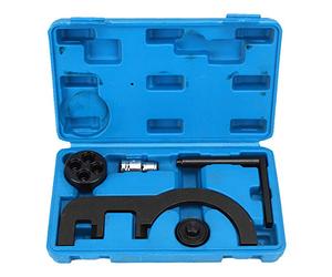 EVGATSAUTO Camshaft Timing Locking Tool Kit N47 N57 for 2.0 3.0 Engines - Camshaft Setting & Flywheel Locking Tool Set with Storage Case for BMW 1 3 5 Series X3