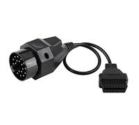 EVGATSAUTO Cavo Adattatore Scanner OBD2, 20 Pin a 16 Pin, Materiale ABS, Compatibile con E36 E38 E39 E46 E53 X5 Z3