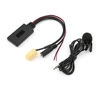 EVGATSAUTO Cavo Bluetooth AUX, Adattatore Cavo Bluetooth 5.0 AUX con Microfono Vivavoce di Ricambio per 500/Grande Punto/Qubo/Fiorino