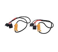 EVGATSAUTO Decoder LED H7, Resistenza di Carico 50W 6ohm, Cancellatore di Errori Flash per Fari e Indicatori di Direzione Auto, 2 Pezzi