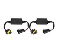 EVGATSAUTO Decodificatore LED H8/H9/H11, Kit di Conversione Anti-sfarfallio per Fari e Fendinebbia, Dispositivo Cancellatore Flash senza Errori, Modello C12