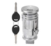 EVGATSAUTO Serratura di accensione, accensione per Auto 2 Chiavi Cilindro Serratura con Interruttore in Ferro + Materiale in Alluminio Adatto per 703719C