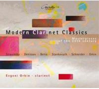 Evgeni Orkin Modern Clarinet Classics: Masterpieces of the 20th Century (CD)