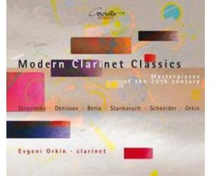 Evgeni Orkin Modern Clarinet Classics: Masterpieces of the 20th Century (CD)