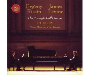 Evgeny Kissin and James Levine Schubert: Piano Music for Four Hands (CD)