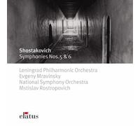 Evgeny Mravinsky & Leningrad Philharmonic Orchestra - Shostakovich : Symphonies Nos 5 & 6 - Elatus