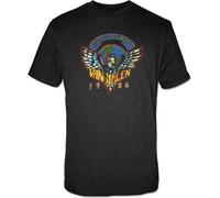 Evh Eddie Van Halen Tour Of The World 1984 Musica Rock Album Uomo Camicia VH191