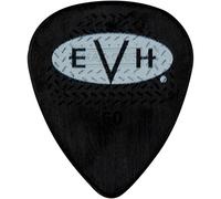 EVH® »SIGNATURE PICKS 0.60 BLACK/WHITE« Plettri per chitarra - 6 Pezzi - 0.60mm - Colore: Nero