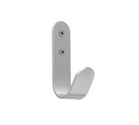 EVI Herrajes | Appendiabiti a forma di gancio da parete in acciaio inox | Da avvitare | Per appendere vestiti, asciugamani o accessori | Mod. 173 CTAM