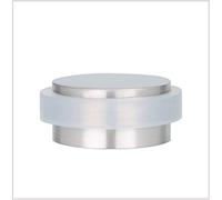EVI Herrajes | Mini Fermaporta Adesivo | 28 x 12 mm | Gomma transparente di Silicone Naturale | Acciaio Inox Finitura Opaca | Ottima Adesione | 100% funzionale | Mod. I-163x12-B