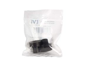 EVI Herrajes | Pack con Goma Protecteur De Rechange Pour Fermaporta De Mur/Fermaportas regolabiles | 2 Unités | Compatibile con mod.I-182/123 | Pezzo di Ricambio Originale | Gomma Nera