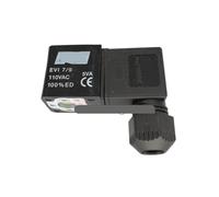 EVI7/9 AC110V 5VA Bobina elettrovalvola EVI7/9 DC110V 6W Diametro interno: 9 mm Altezza: 29,5 mm (Red Wine)