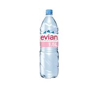 Evian - 8 bottiglie da 1,5 l.