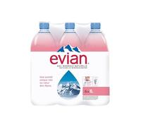Evian - Acqua minerale naturale, 6 x 1 l
