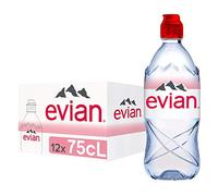 Evian Acqua naturale PET, 750 ml, 12 pezzi