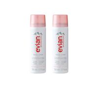 Evian Spray viso da viaggio Duo 1,7 Fl Oz (confezione da 2)