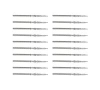 EVIC 2. 0pcs. Guarda gli accessori for il polso da polso di sostituzione del gambo di avvolgimento degli accessori utilizzati for NH35 NH36. Parte dello strumento di riparazione del movimento del movi